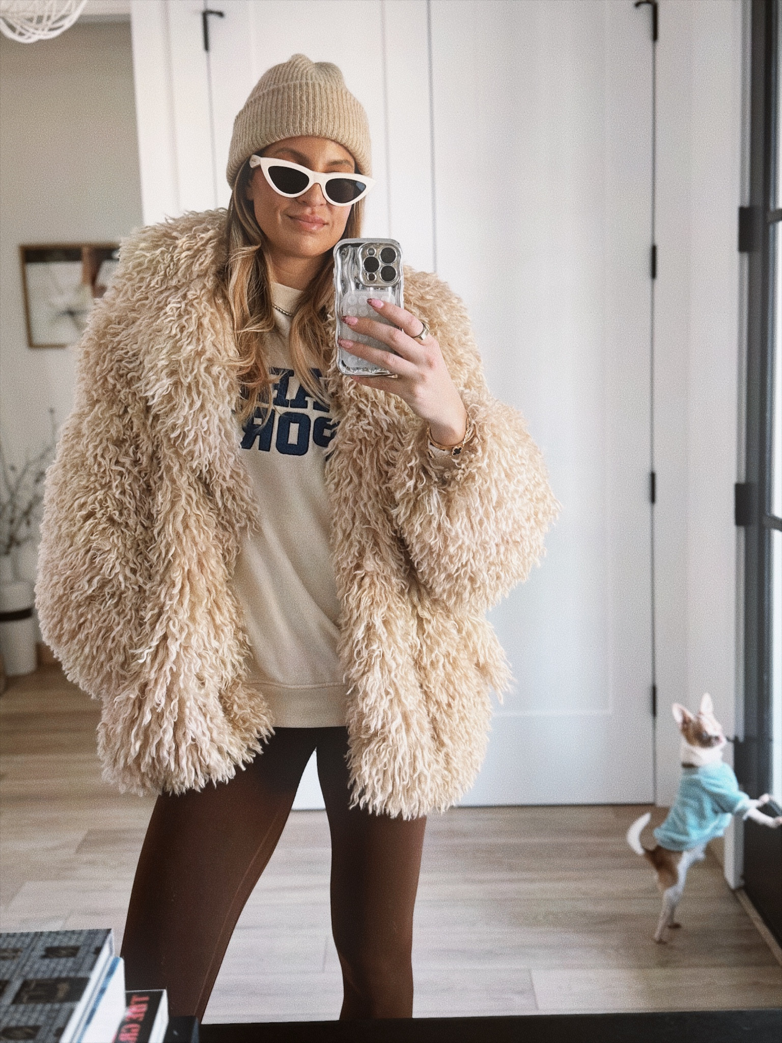 Wearing a small in the jacket and a large in the sweatshirt. Wearing a size 4 in the Lululemon.
#LTKMostLoved 

#LTKover40 #LTKstyletip