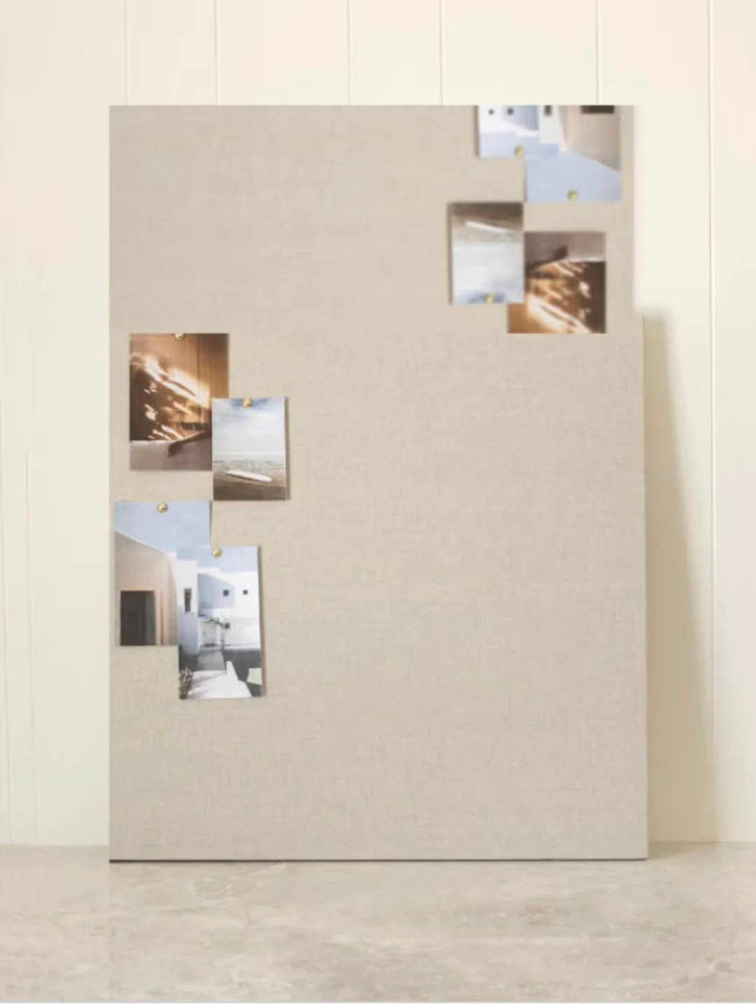 24"x36"  2' x 3' Frameless Neutral Linen Pin Board | Linen Pin Board Bulletin Board | Minimalist ... | Etsy (US)