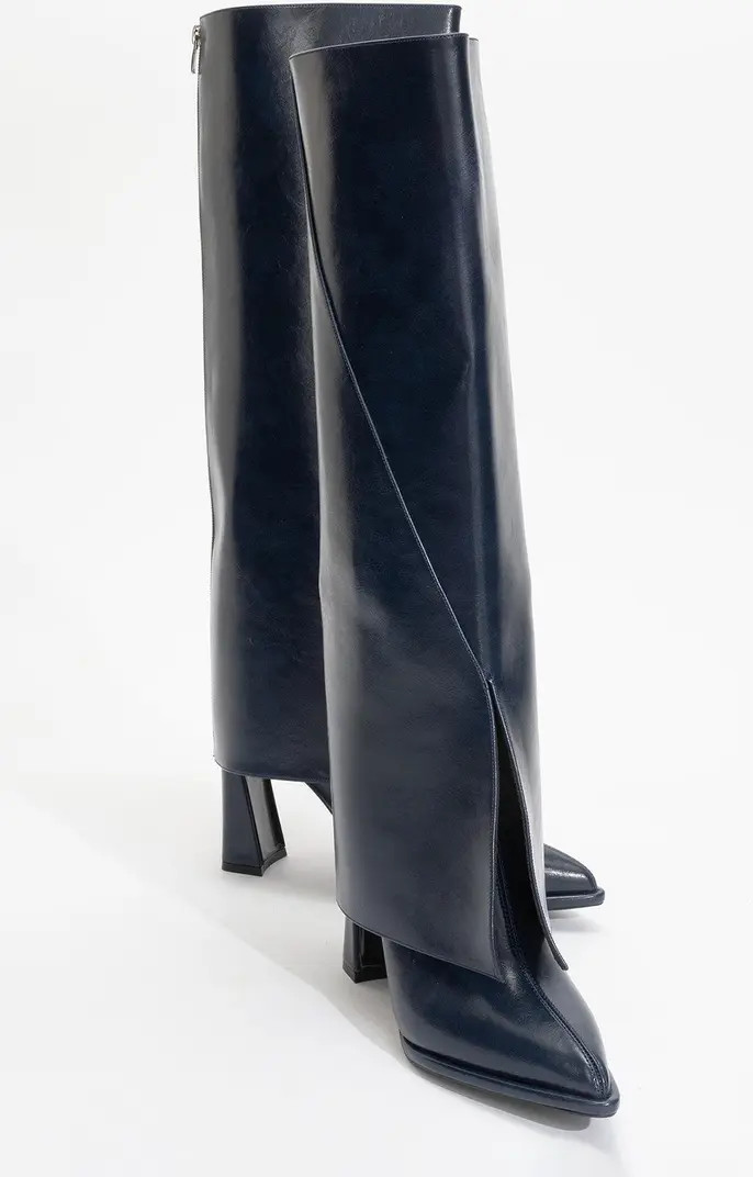 Aja Block Heel Convertible Knee High Boot | Nordstrom