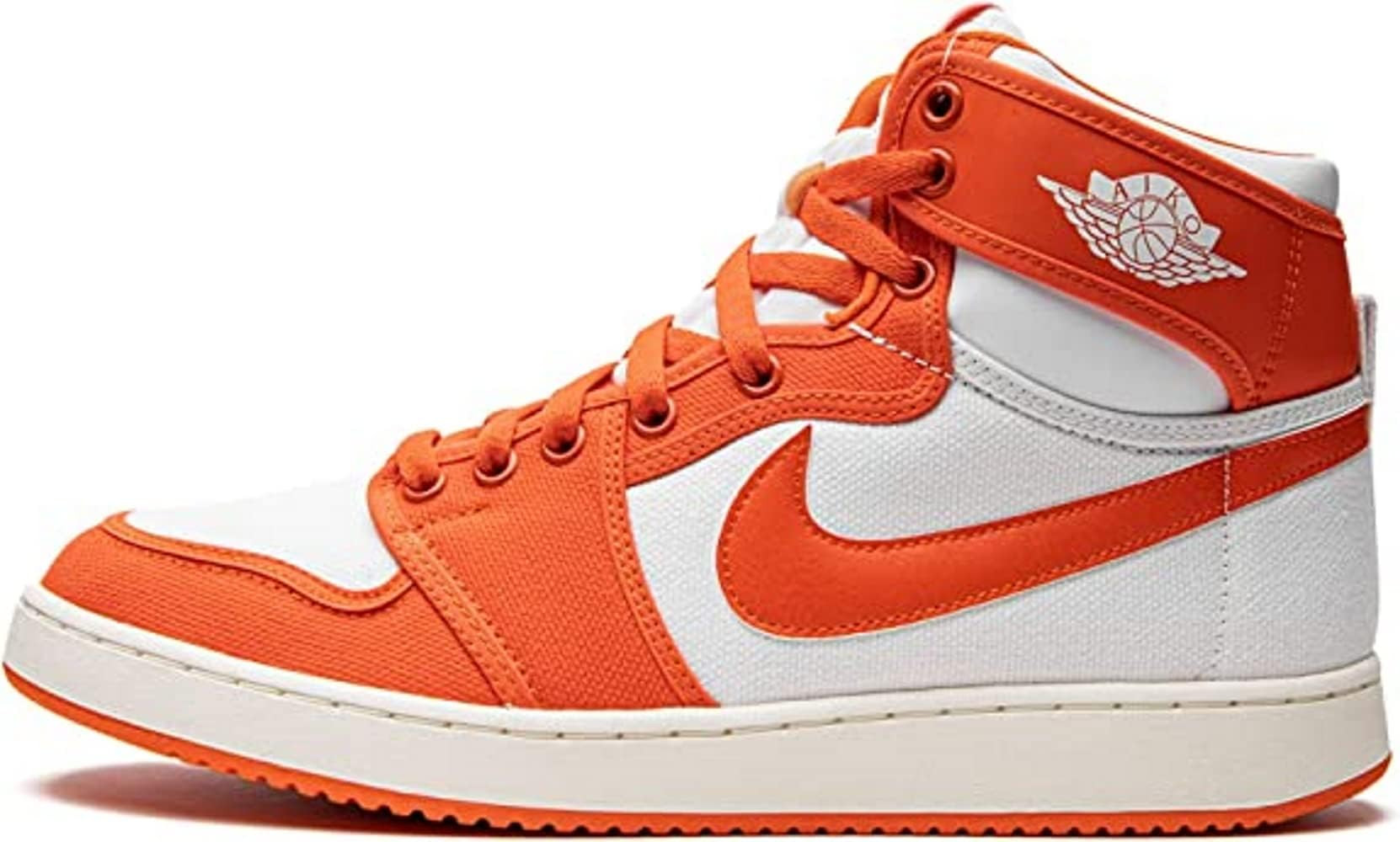 Men's Jordan 1 Retro AJKO Rush Orange/White-Sail (DO5047 801) | Amazon (US)