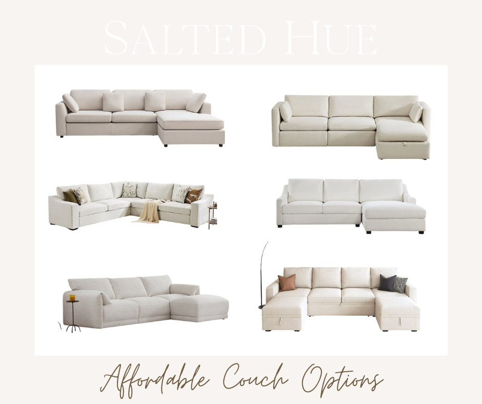 Choosing a couch online? We get it—it’s tricky. But after years of trial and error, we’ve narrowed down our favorite go-to brands that check all the boxes: comfort, practicality, and price ✅

When it came time to furnish Rachel’s daughter’s new apartment, the mission was clear: cozy and cost-effective. All six options we considered had a chaise lounge configuration and a neutral color palette (yes please!), but the winner? A 4-piece modular sectional with an ottoman that’s fully interchangeable.

💡 Modular couches are our secret weapon—perfect for small apartments now, and flexible enough to adapt to new layouts later.

🛋️ Tap to shop all 6 couch options

🎉 Bonus: Every single one is currently on sale! 

 #LTKHome #LTKSaleAlert