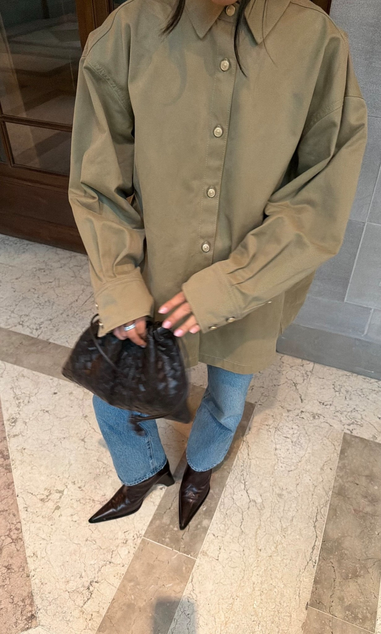 NYC Museum day ootd | 7 for all mankind oversized shirt, Levi's jeans, coperni boots

#LTKSeasonal #LTKootd #LTKdayinmylife