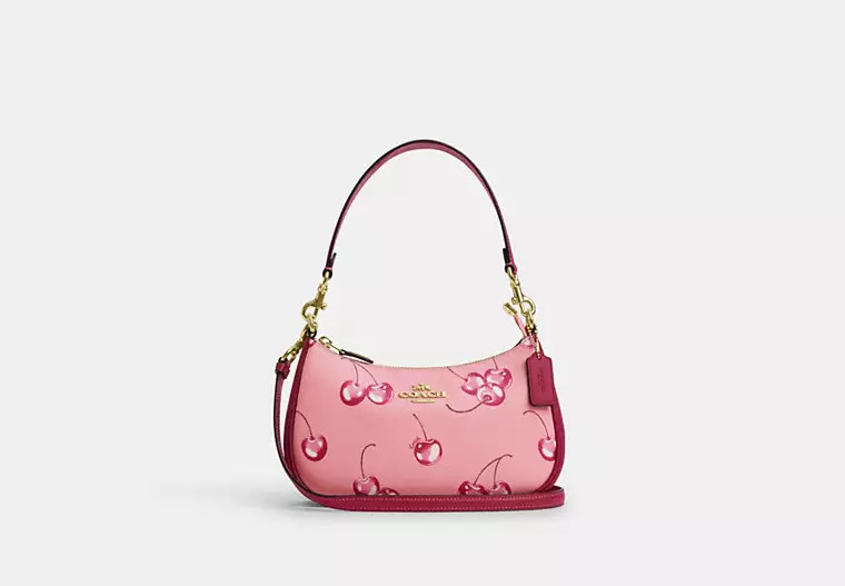 Teri Shoulder Bag With Cherry Print | Coach Outlet US