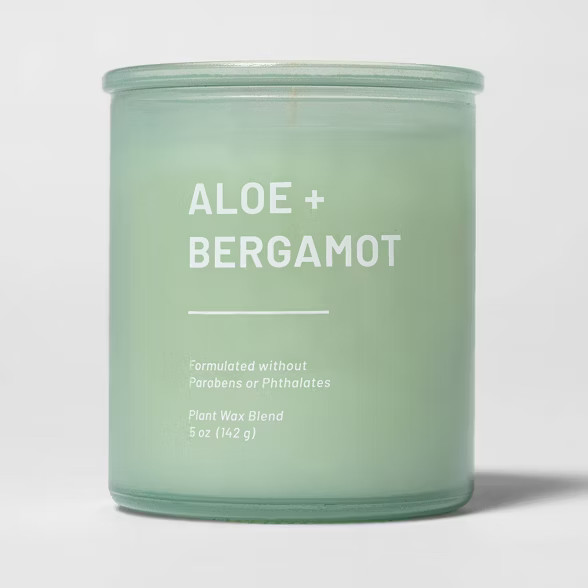 5oz Glass Jar Aloe and Bergamot Candle - Project 62™ | Target