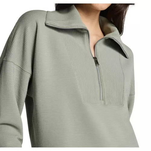 Women's Spanx AirEssentials French Rib 1/2 Zip Pullover | Scheels Sports