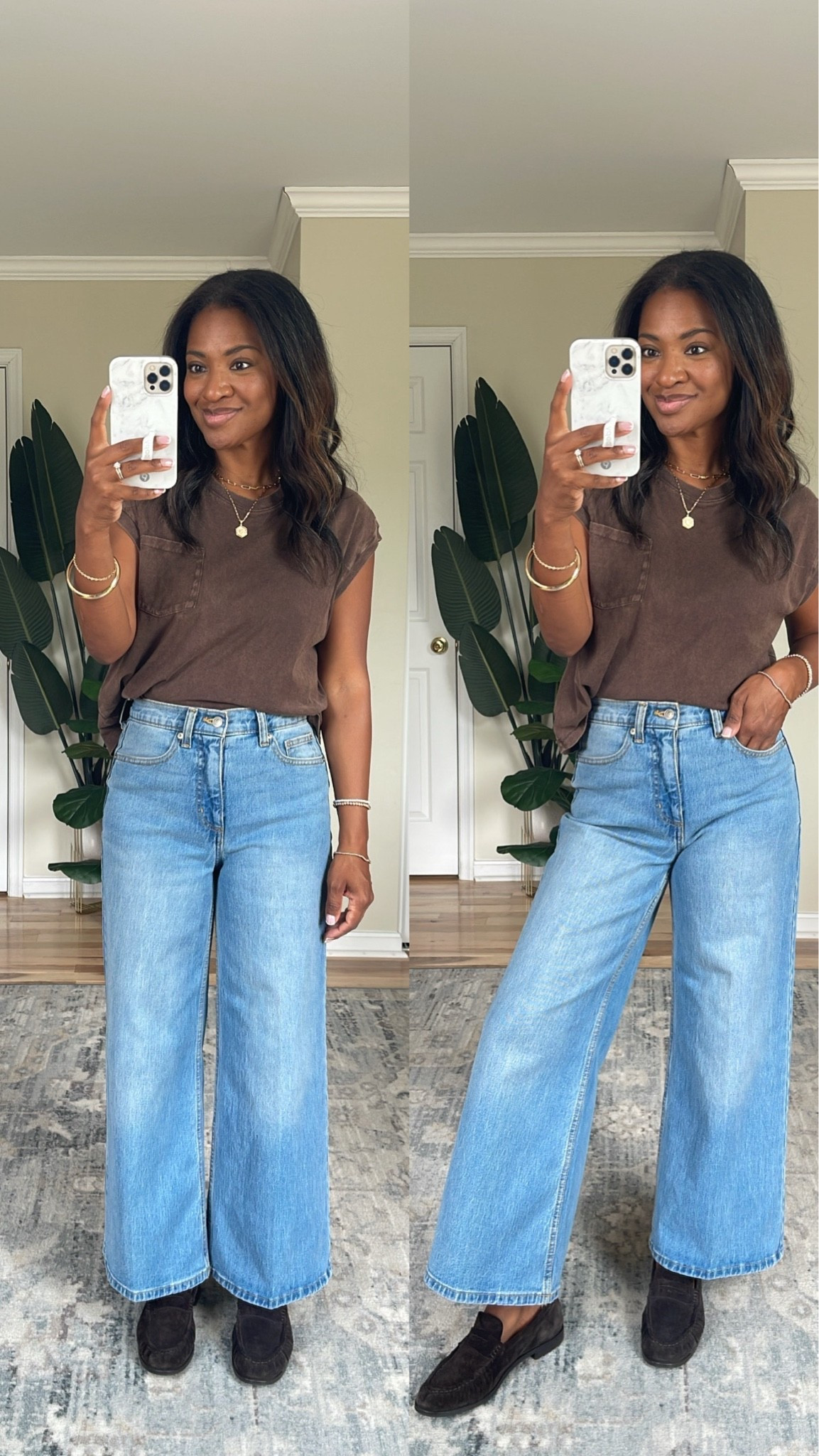 Top: S | Jeans: 27 / 4 | Shoes: 9

#LTKootd #LTKgrwm #LTKOver40