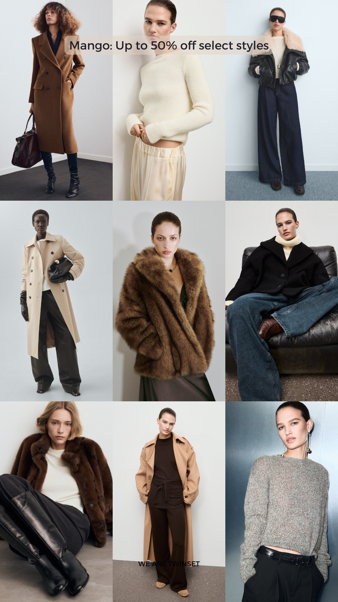 Up to 50% off at Mango 🫶🏻 we’ve curated our favourite coats, boots, jackets and knits 🤌

#LTKstyletip #LTKwinter #LTKCyberWeek