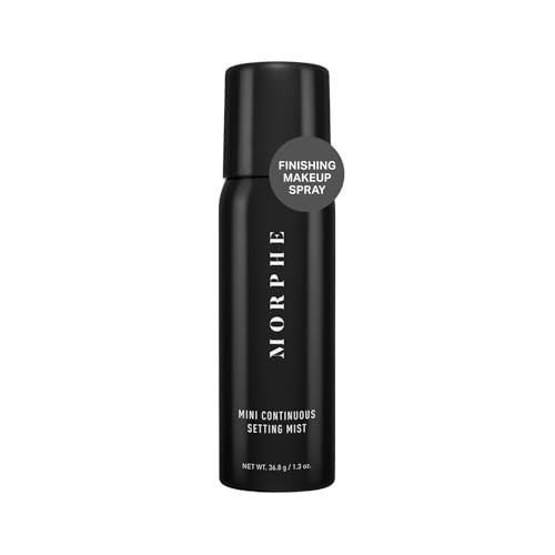 Morphe Mini Continuous Setting Mist - Micro-Fine, Travel Size Makeup Setting Spray with a Natural Radiant Finish - Helps Makeup Resist Caking or Fading & Increases Wear of Foundation (1.3 oz) | Amazon (US)