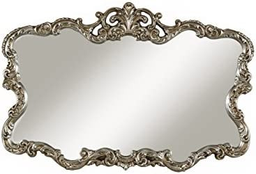 Martin Svensson Home 120104 Wall Mirror, Antique Silver | Amazon (US)