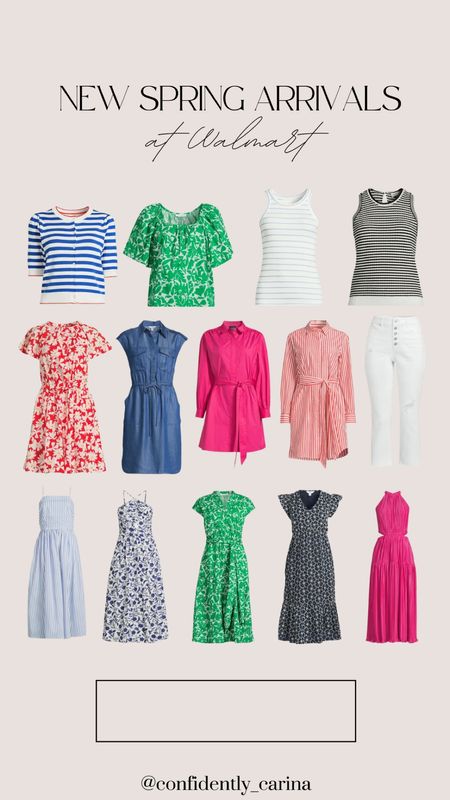 Lots of new spring arrivals at Walmart!

I love these dresses and tops - add some sandals and jewelry and it’s the perfect spring outfit🫶🏻

Summer outfit, spring outfit inspo, spring dresses

#LTKSeasonal #LTKmidsize #LTKfindsunder50