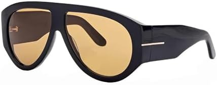 OSAGAMA Trendy Retro Oversized Aviator Sunglasses for Women Men 70s Luxury Designer Thick Classic... | Amazon (US)