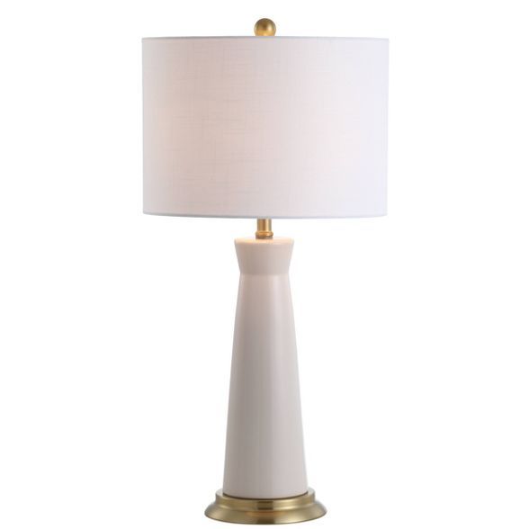 29" Ceramic Hartley Column Table Lamp (Includes Energy Efficient Light Bulb) - JONATHAN Y | Target
