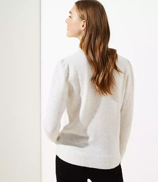 Puff Sleeve Sweater | LOFT