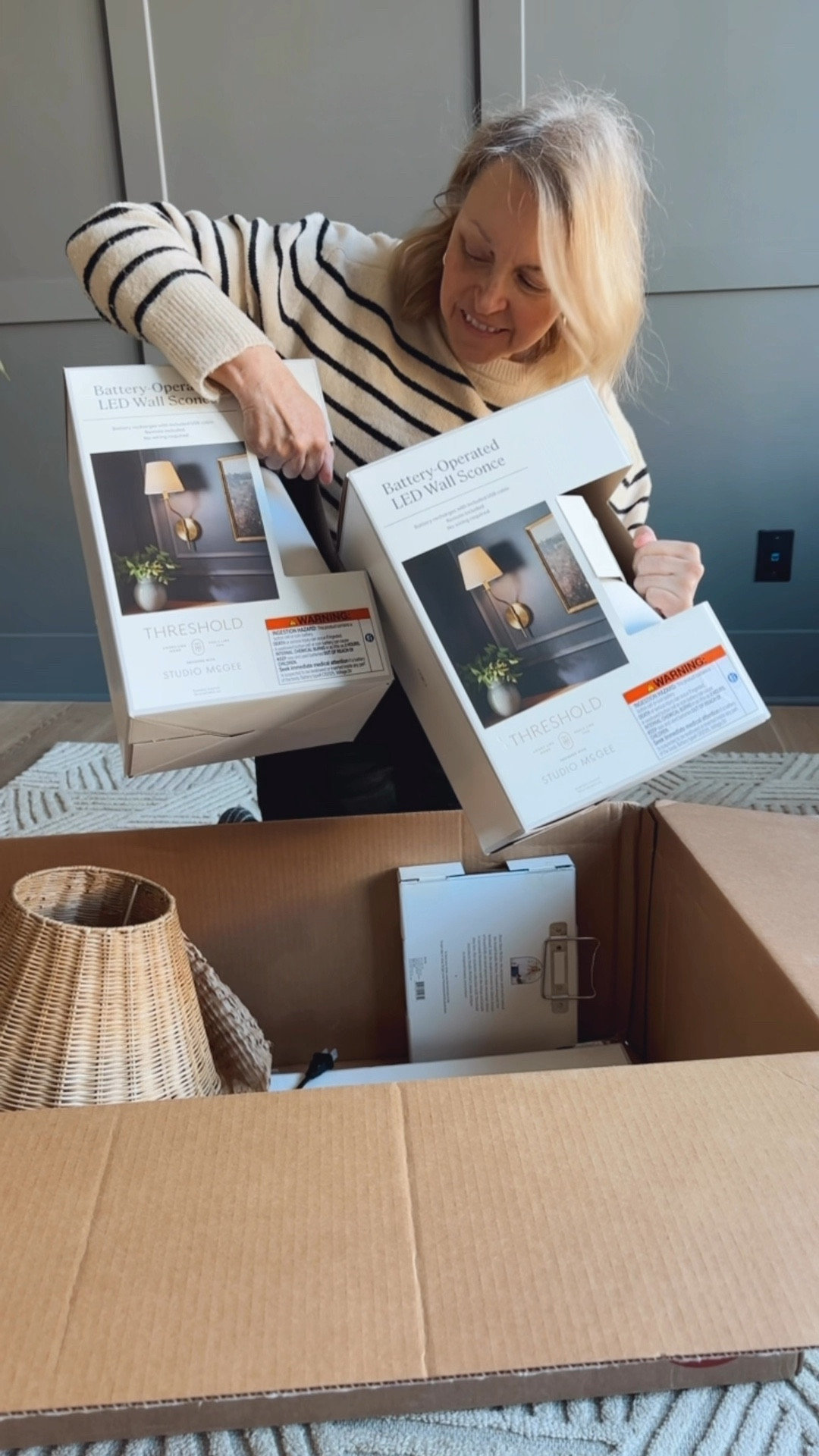 Battery operated wall sconces from Target. Such a good idea to add accent lighting anywhere in your home without hardwiring 



#LTKFindsUnder100 #LTKWatchNow #LTKHome