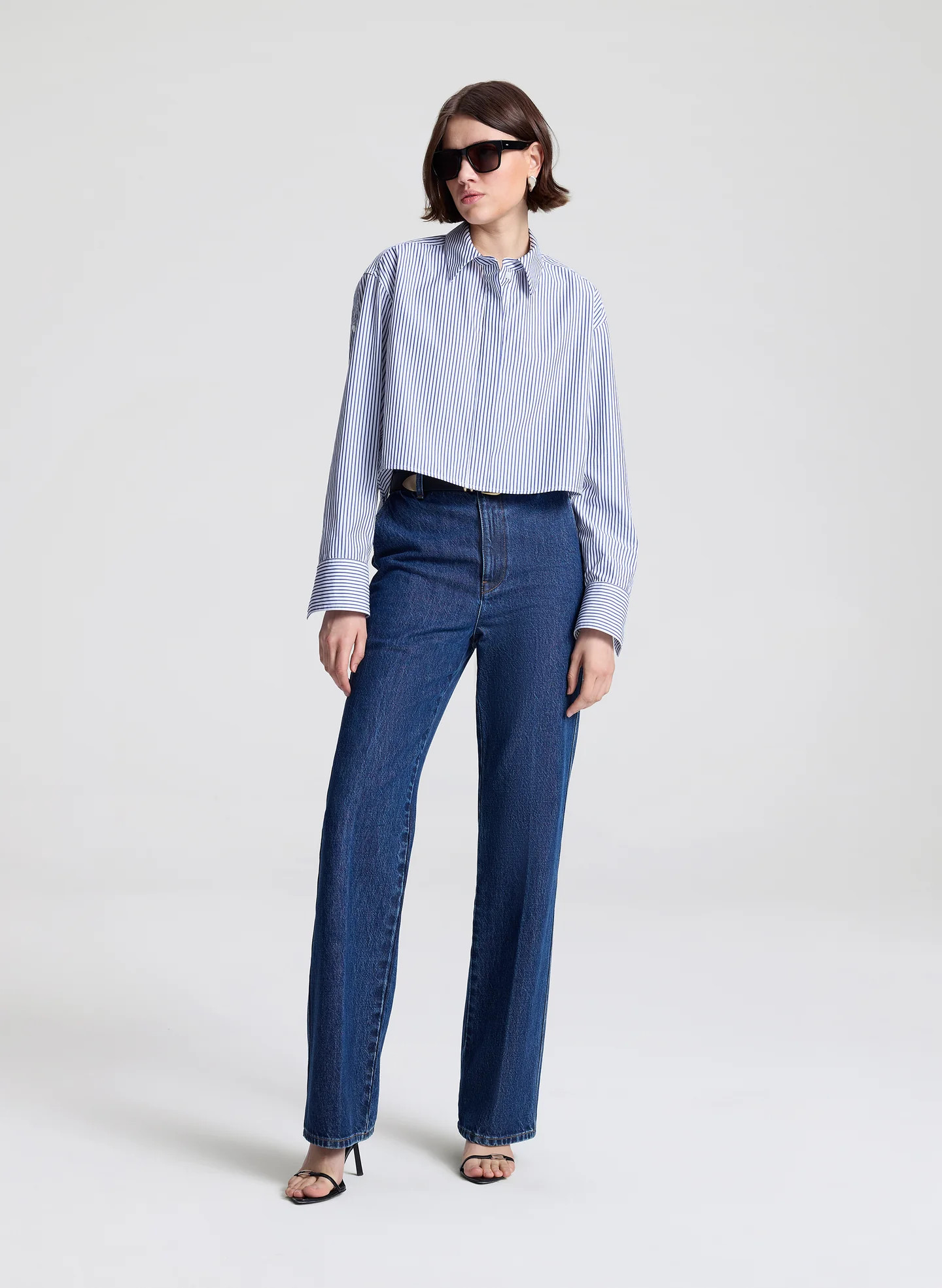 Maude Cropped Cotton Shirt | A.L.C
