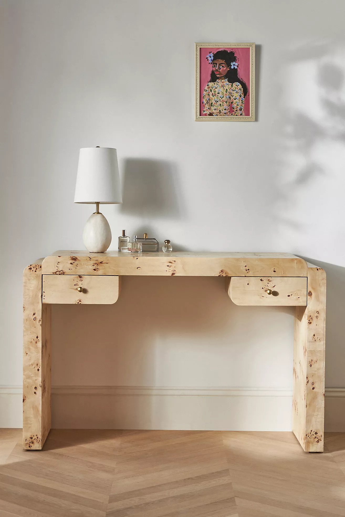 Shura Burl Console Table | Anthropologie (US)