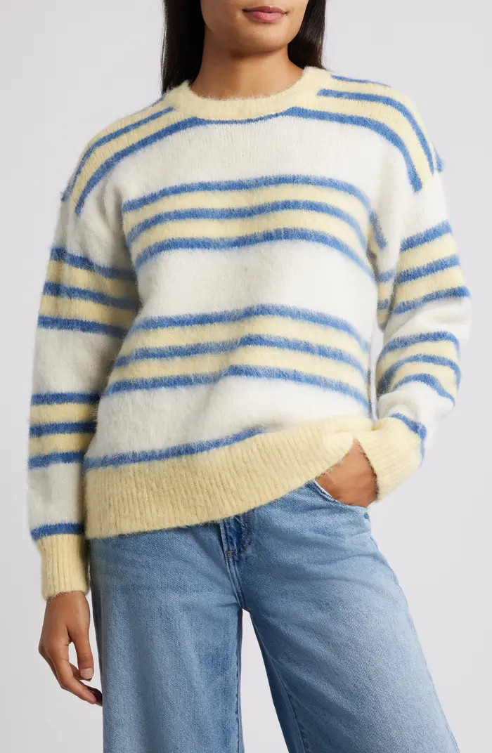 Stripe Crewneck Sweater | Nordstrom Rack