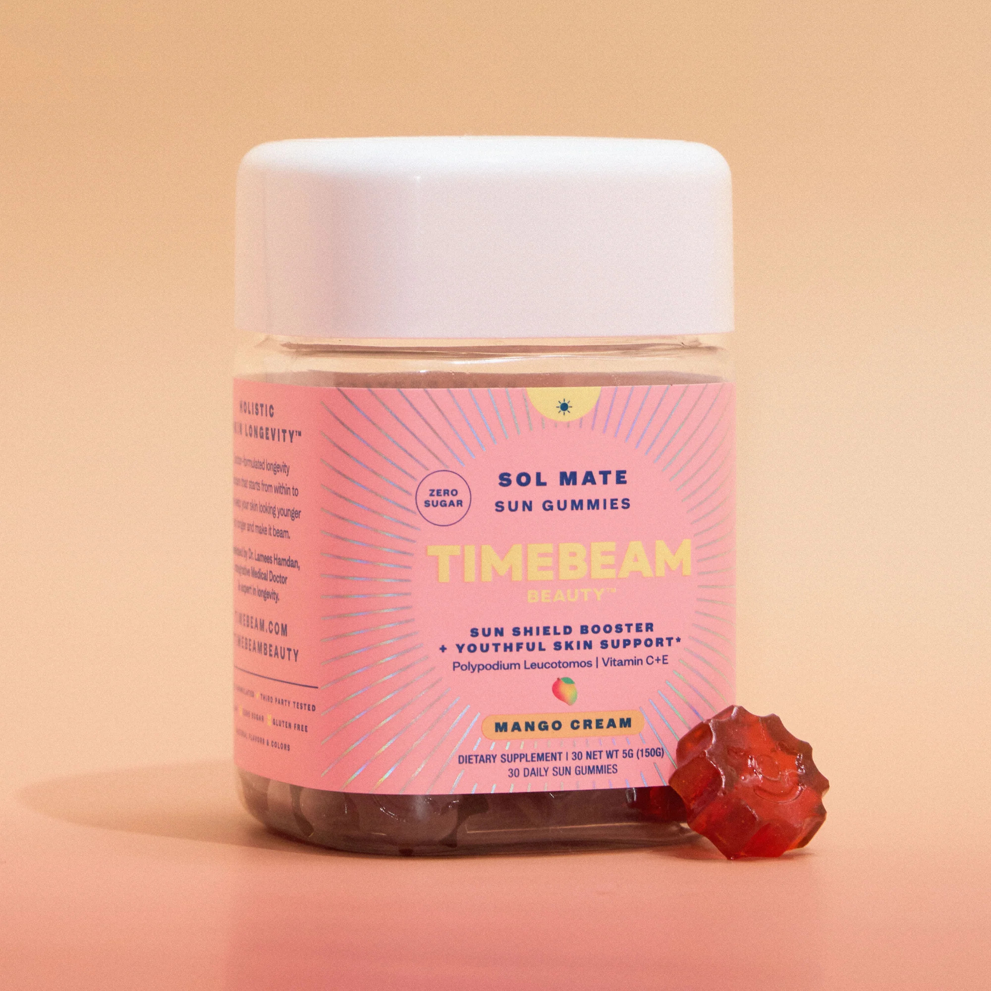 Sol Mate Sun Gummies Skin Protection Supplement | TIMEBEAM (US)