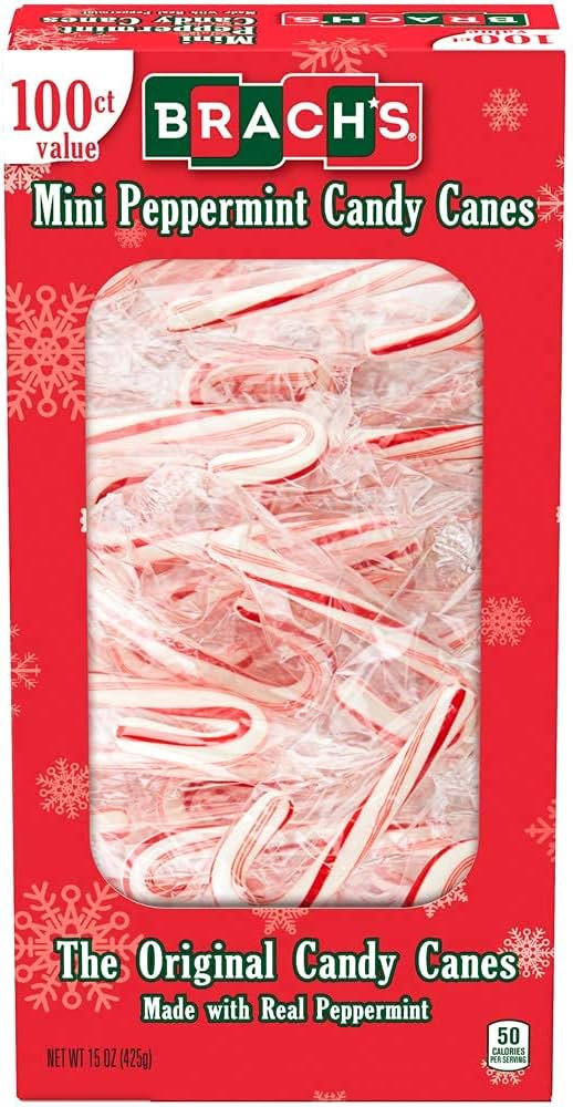 Brachs 100 Count Peppermint Candy Canes | Amazon (US)