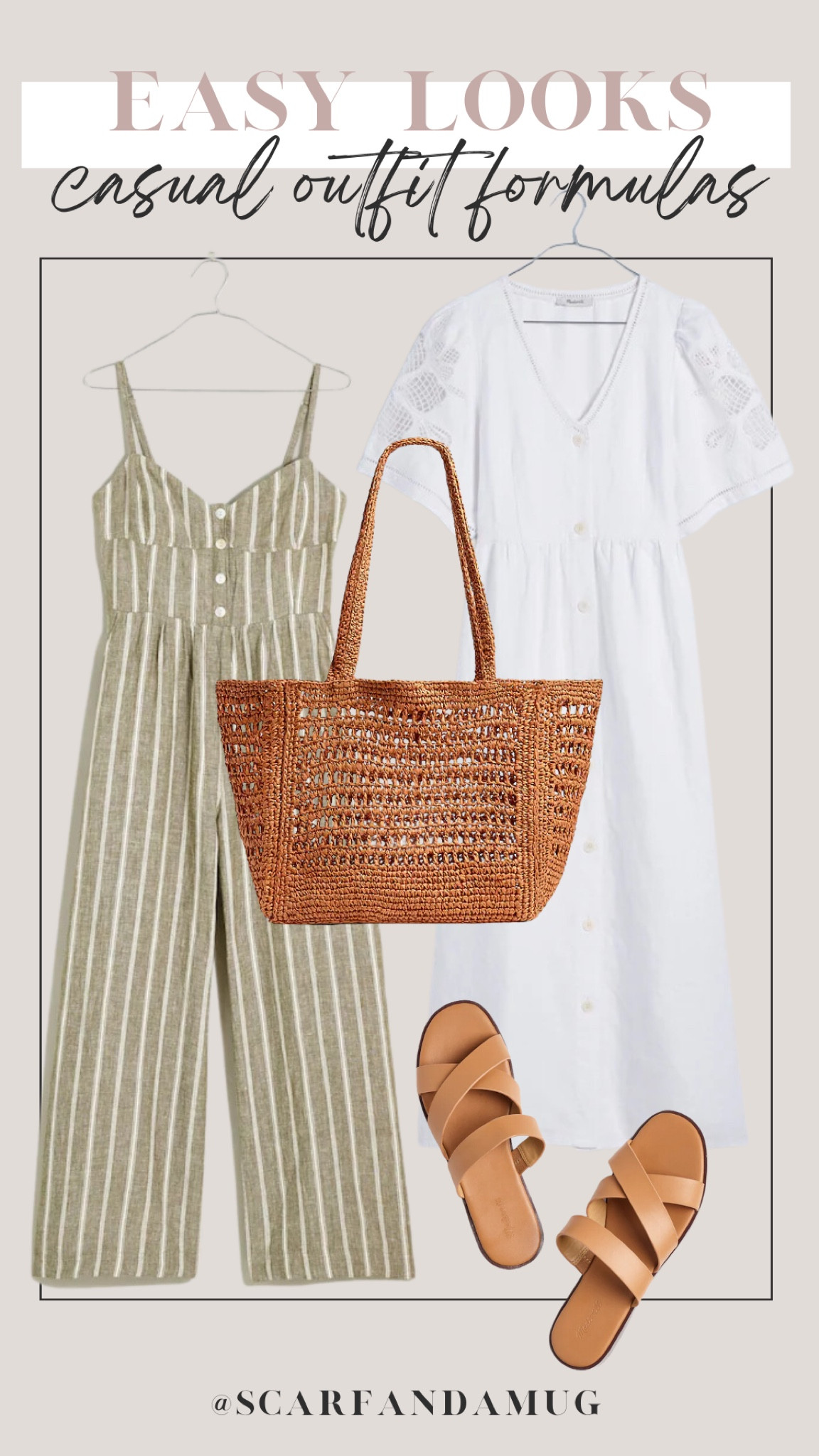 Styling a button front dress 🤍

#LTKStyleTip #LTKxMadewell #LTKMidsize