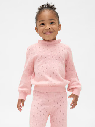 Baby & Toddler CashSoft Pointelle Sweater | Gap (US)