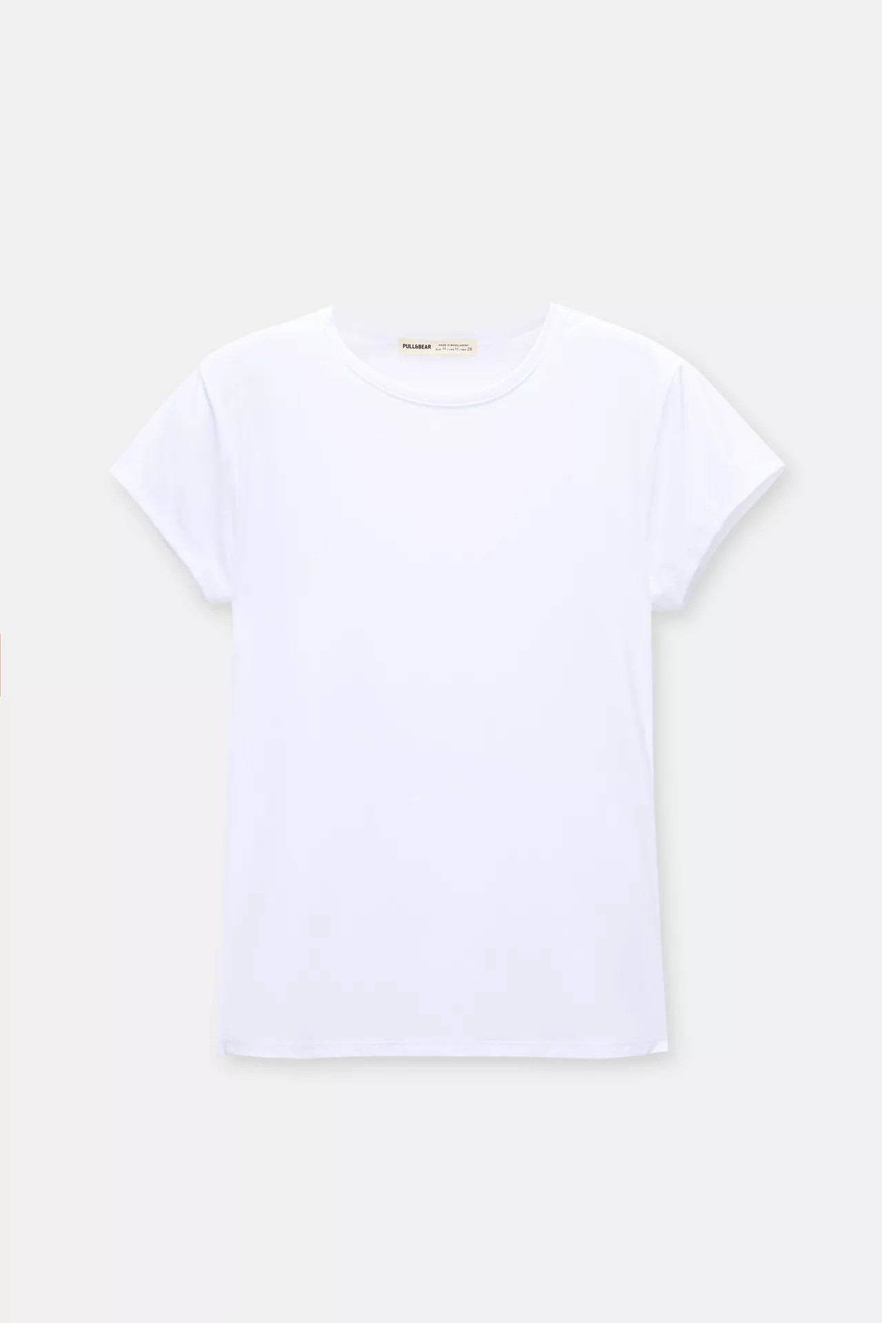 Short sleeve polyamide T-shirt | PULL and BEAR UK