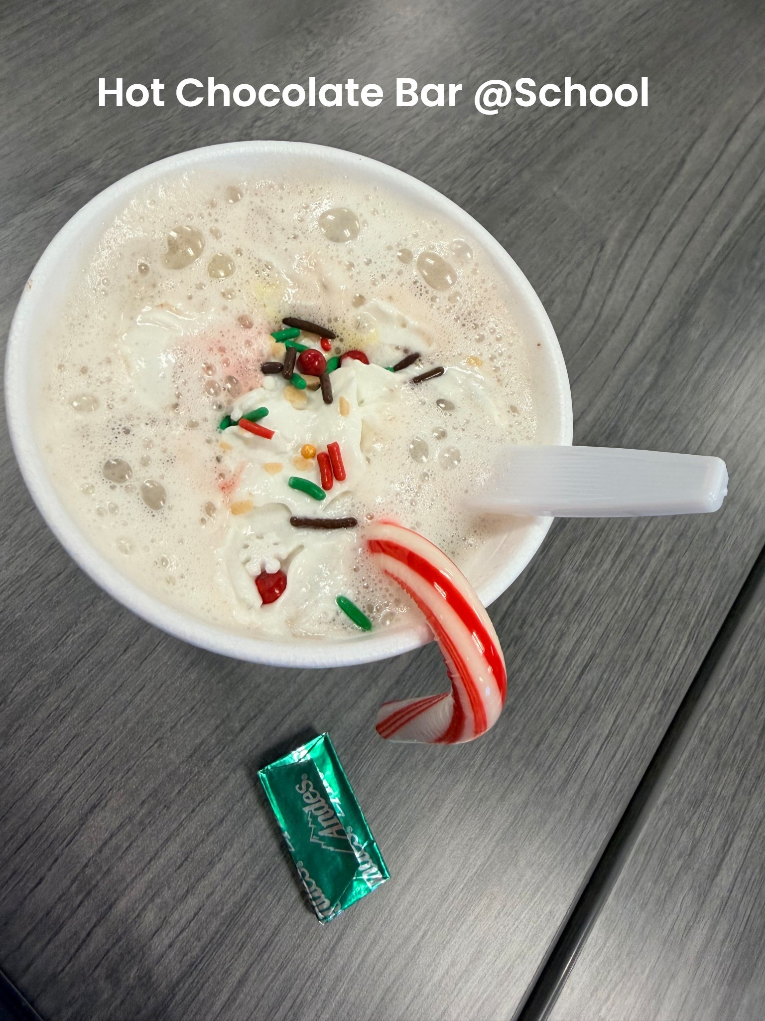 Had a hot chocolate bar at school on Friday while subbing 

#LTKHoliday #LTKHome #LTKSeasonal