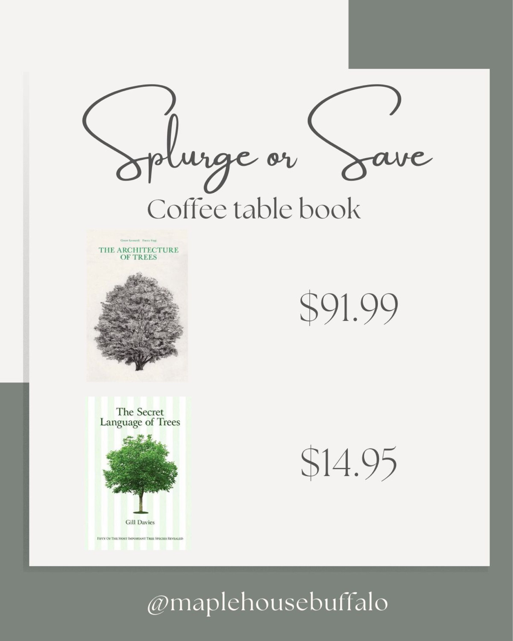 Save or splurge - coffee table books 

#LTKstyletip #LTKhome #LTKFind