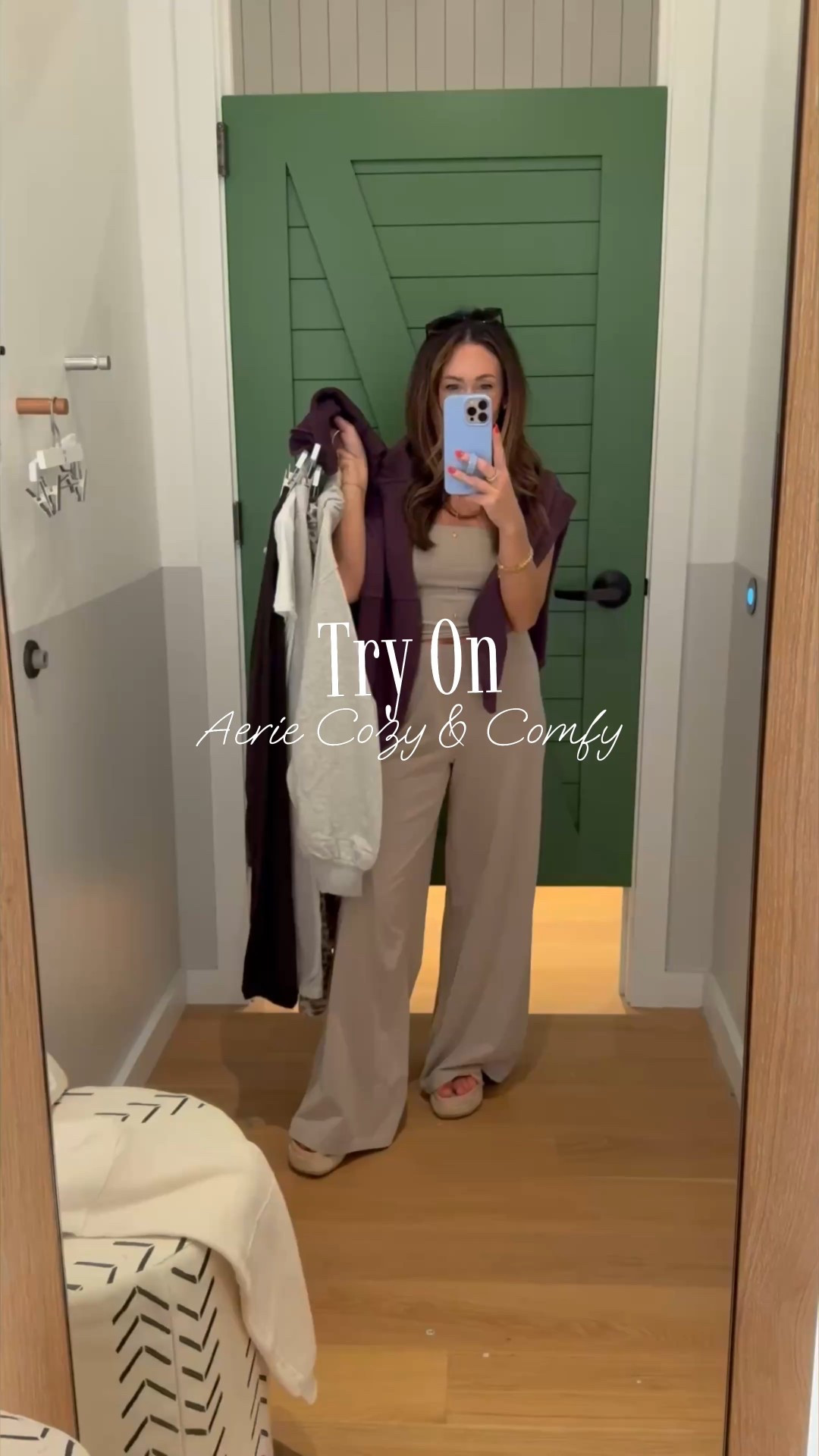 Aerie try on! Everything is 30% off. Loving these cozy pieces to bring into fall

#LTKStyleTip #LTKSeasonal #LTKSaleAlert