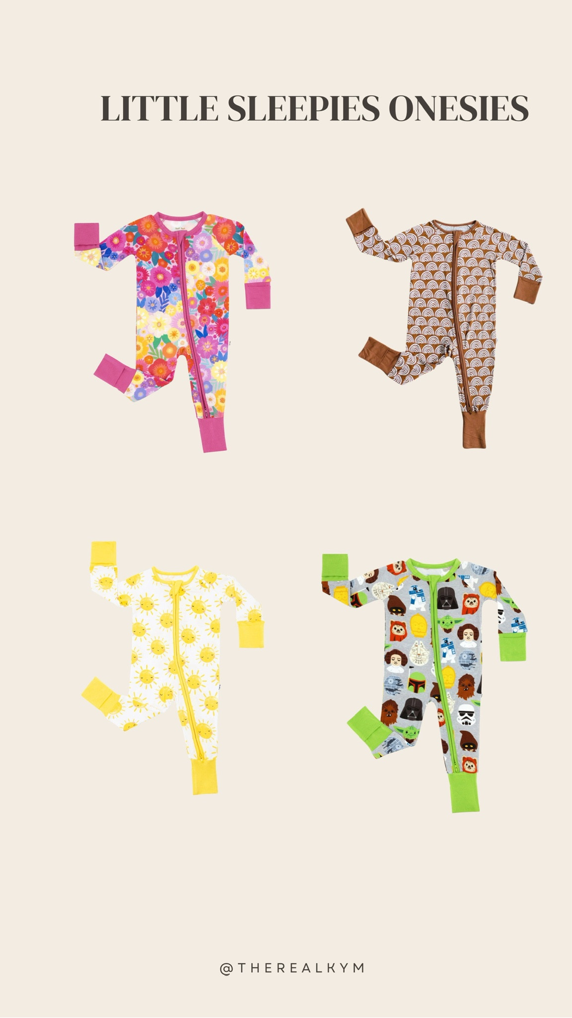 Baby onesies from Little Sleepies! 

#LTKKids
