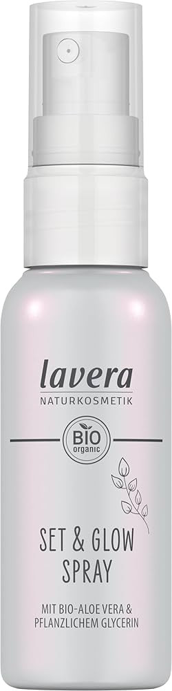 lavera Set & Glow Spray - Fixes Makeup - Natural Finish - Moisturising - Vegan - Natural Cosmetic... | Amazon (DE)