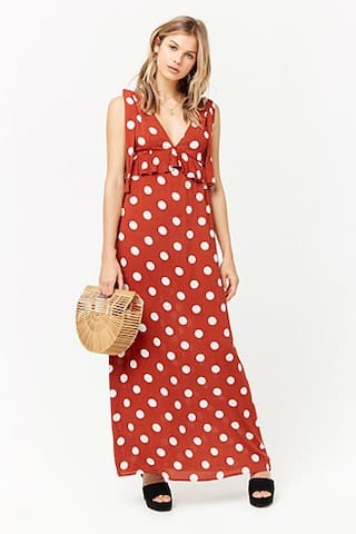 Polka Dot Maxi Dress | Forever 21 (US)