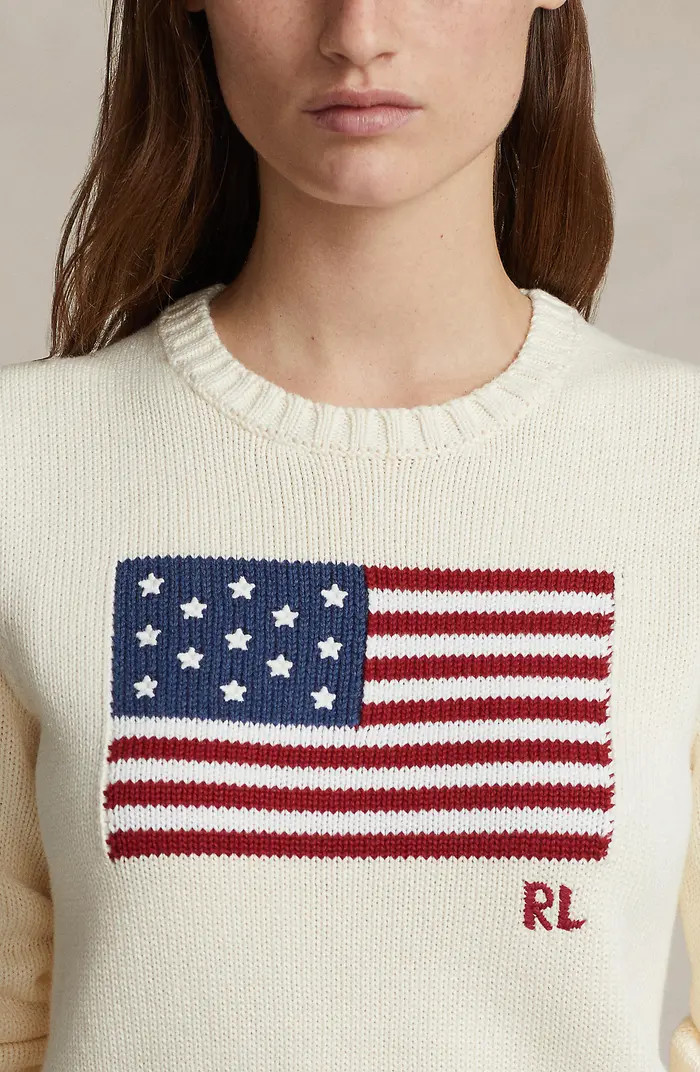 Flag Crewneck Sweater | Nordstrom