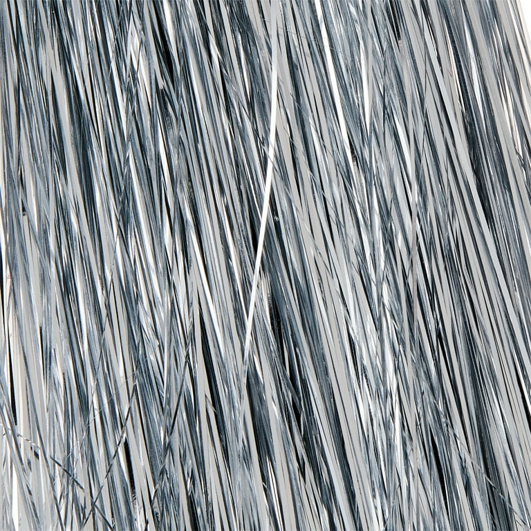 Tinsel Icicles Christmas Decoration, Silver, Approximately 1000 Count, by Holiday Time | Walmart (US)