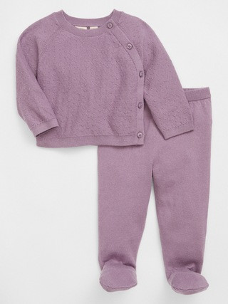 Baby Two-Piece Sweater Outfit Set | Gap Factory