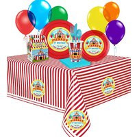 Circus Carnival Birthday Party Basic Pack For 12 Guests | Etsy (US)