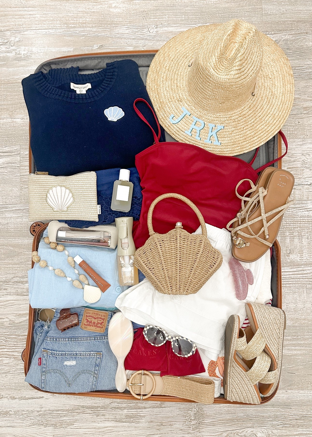 When every piece has a purpose. Cozy layers, classic silhouettes, and very intentional January cruise attire. @CAKES Body @Summer Fridays @Kopari Beauty @Kitsch @Levi’s #fyp #packwithme #cruisevacation #cruisepacking #weekendtrip 

#LTKTravel #LTKSeasonal #LTKFindsUnder50
