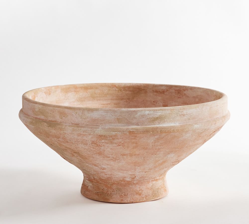 Solis Handcrafted Terracotta Vase Collection | Pottery Barn (US)