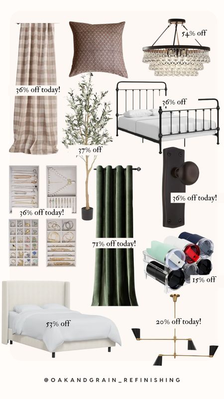 Cyber Monday Home Decor Deals.

My favorite home items on sale 2023 Cyber Monday from organization pieces, beds, curtains, door knobs & my favorite faux indoor tree  

#LTKhome #LTKGiftGuide #LTKCyberWeek
