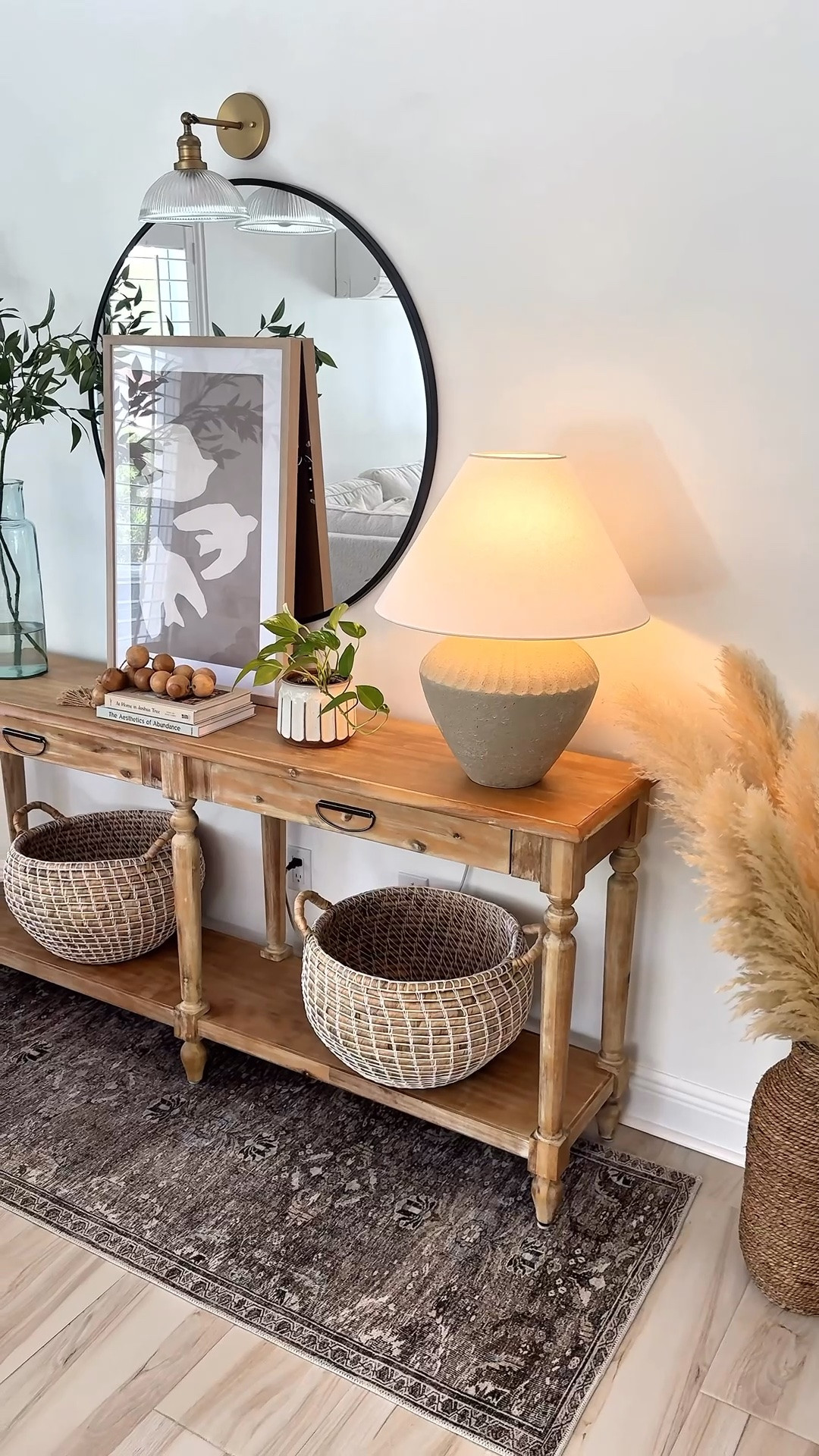 I’ve had this console table for over 4 years and it’s still one of my favorites!

It’s wooden, long and you can add your own hardware pulls like I did! I’ve also added some similar pulls that I think would look great with it!

#LTKHome #LTKSaleAlert #LTKSeasonal