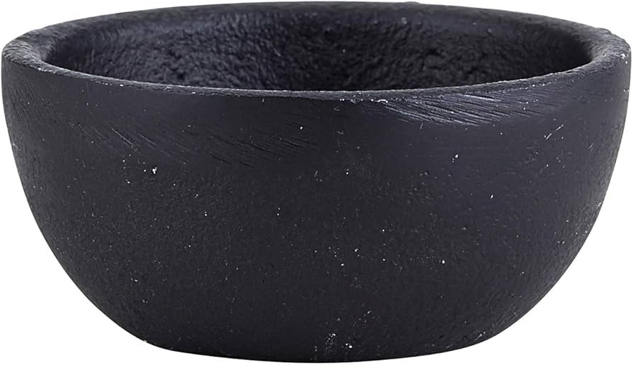 47th & Main Rustic Round Bowl, Tiny, Cast Iron Black,1.5 fl oz | Amazon (US)