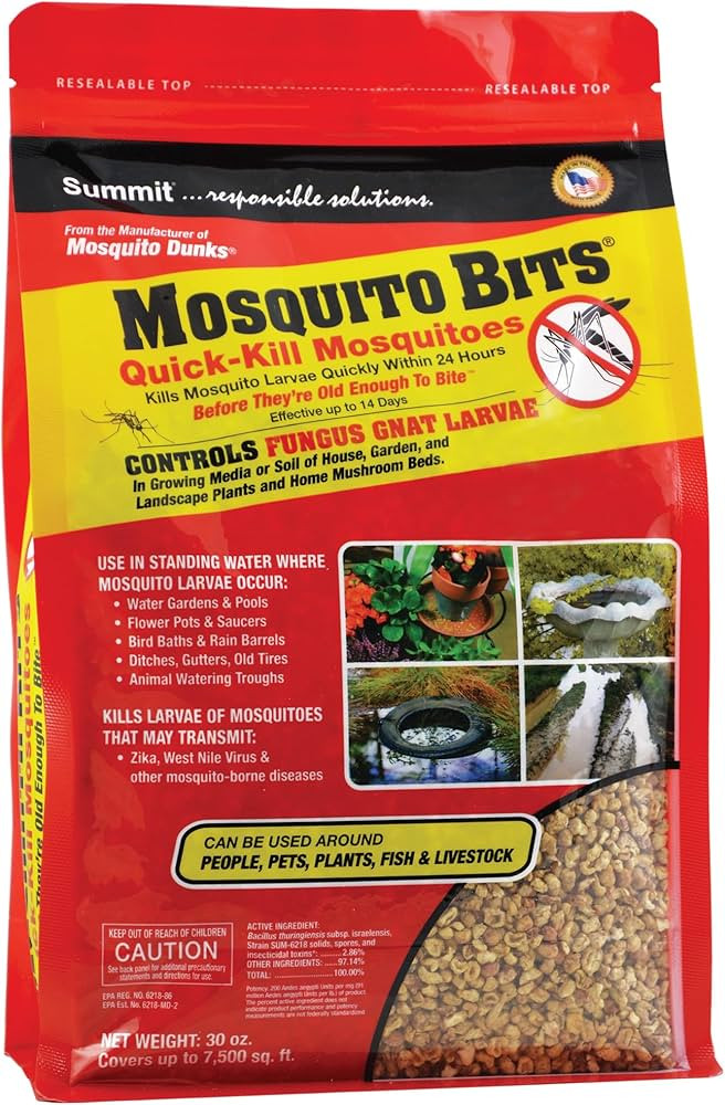 SUMMIT CHEMICAL CO 117-6 30OZ Mosquito Bits | Amazon (US)
