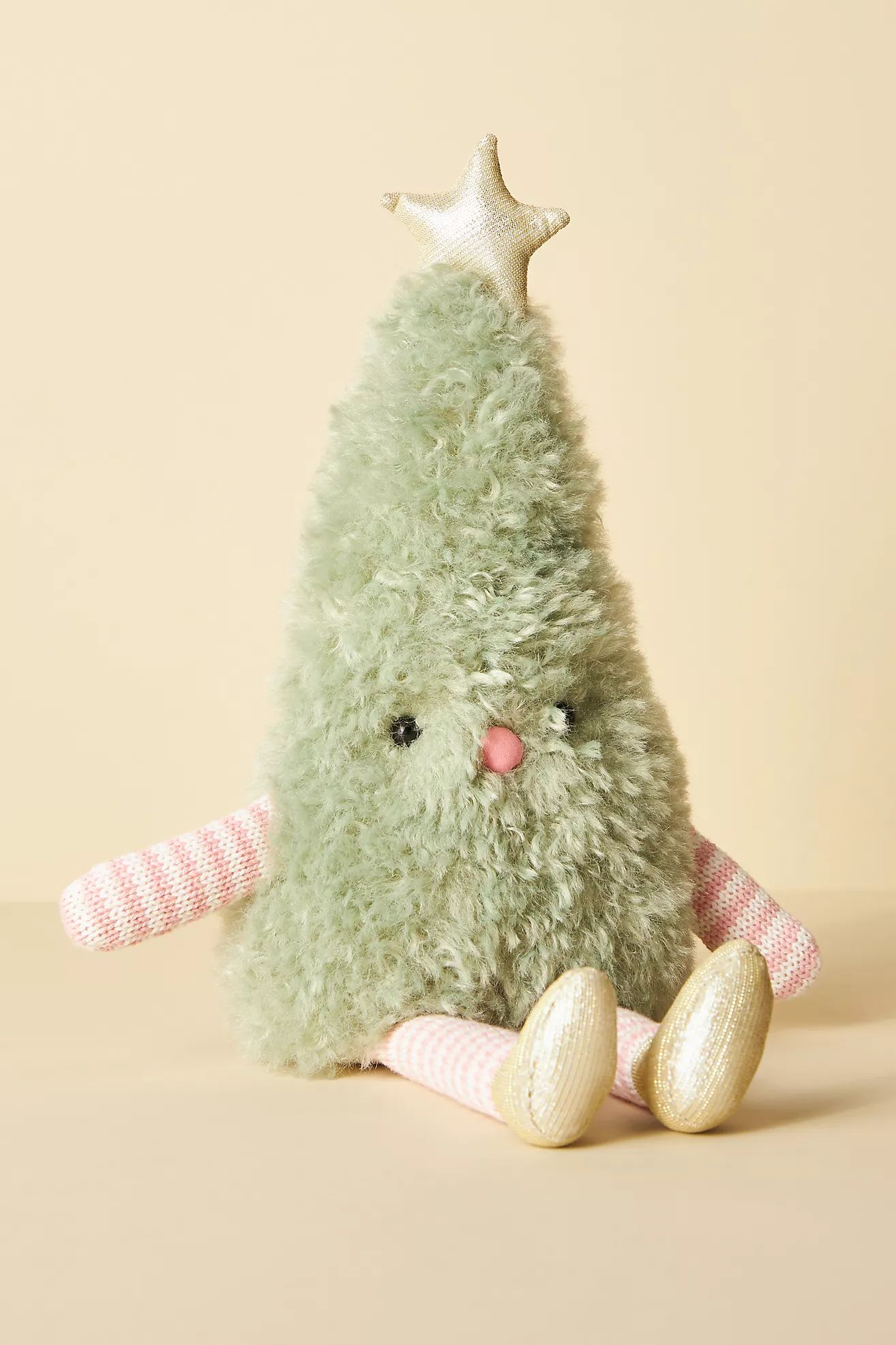 Joyful Christmas Tree Stuffed Toy | Anthropologie (US)