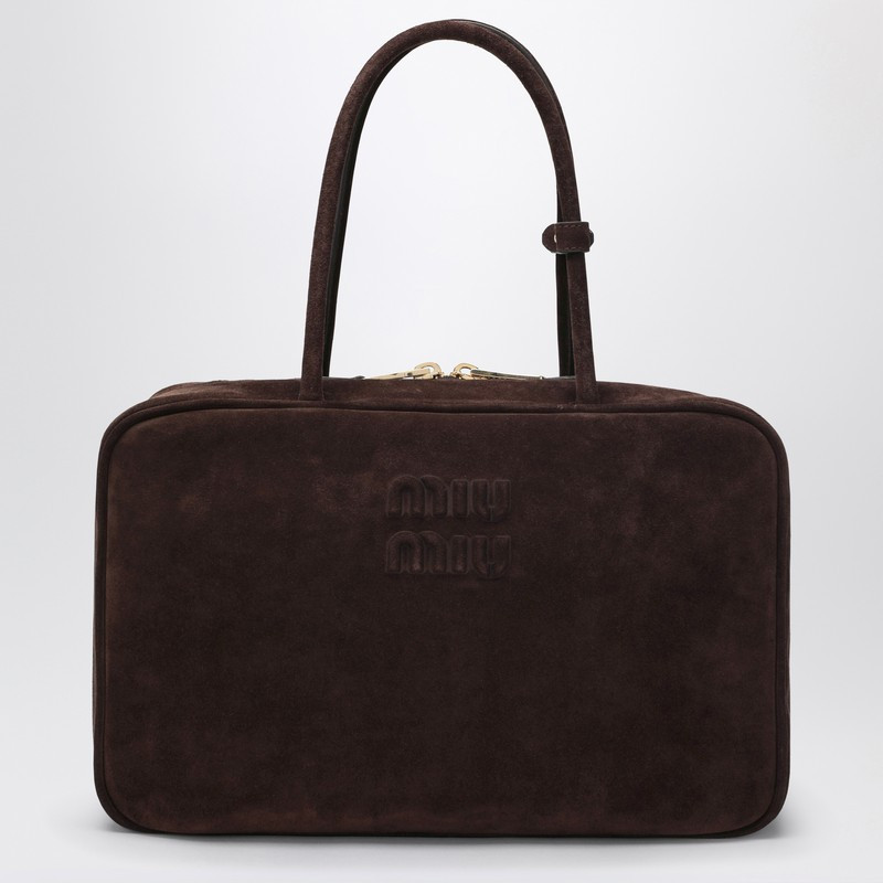Beau Bag brown in suede | The Double F