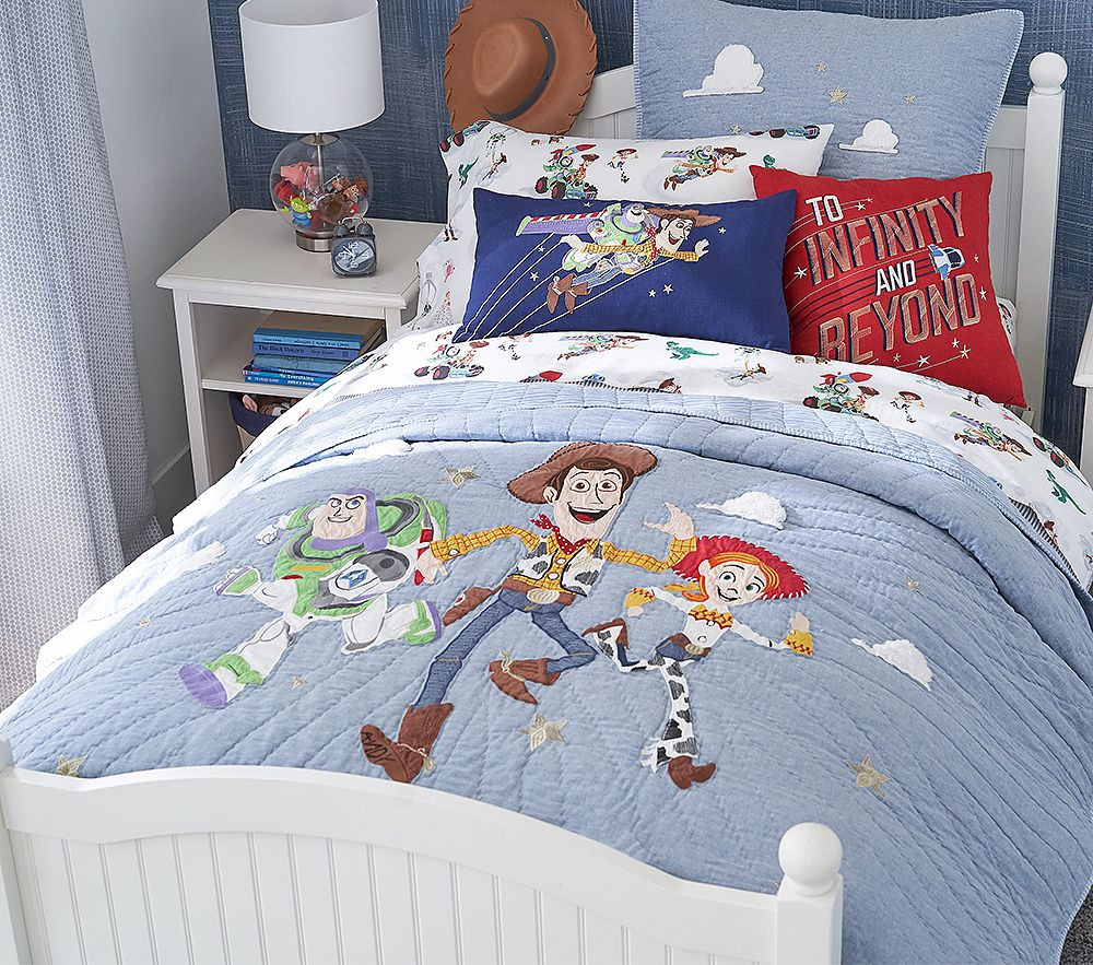 Disney and Pixar Toy Story Organic Sheet Set & Pillowcases | Pottery Barn Kids