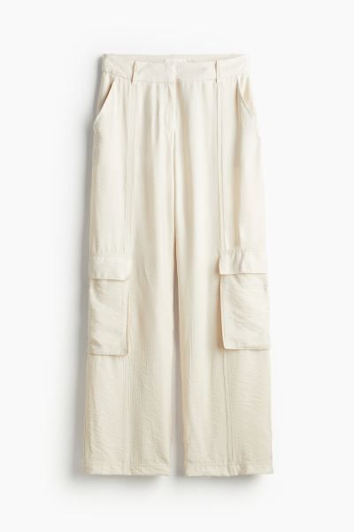Utility Pants - Light beige - Ladies | H&M US | H&M (US + CA)