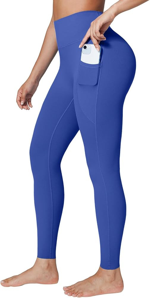 BRXL Leggings for Women High Waist Tummy Control No Front Seam Yoga Pants with Pockets for Workou... | Amazon (US)