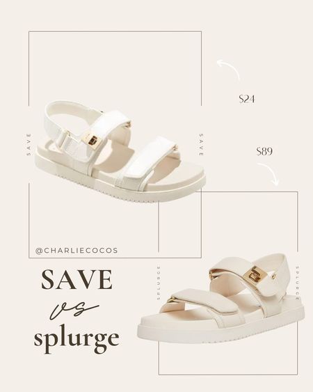 Steve Madden Mona sandal dupe. Target spring sandals. Steve madden sandals. Save or splurge. Daily dupe.

#LTKfindsunder50 #LTKfindsunder100 #LTKshoecrush