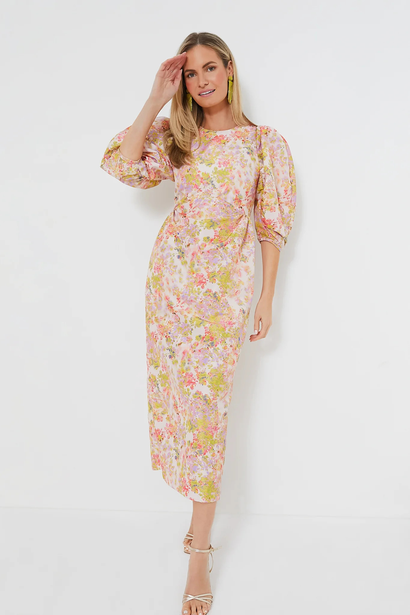 Pink Garden Bessie Dress | Tuckernuck (US)