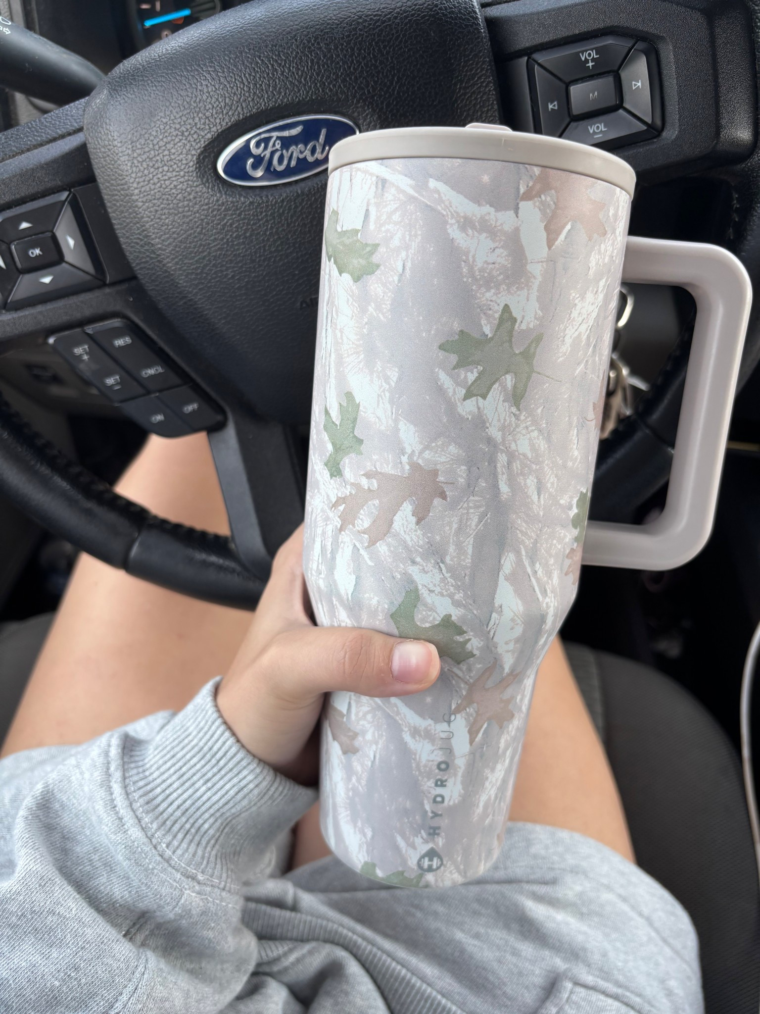 Just an F150 mom and her camo hydrojug hahah my favorite leak proof cups! Friday morning Bible study and threw this is the diaper bag for me!

#LTKOver40 #LTKActive #LTKSaleAlert